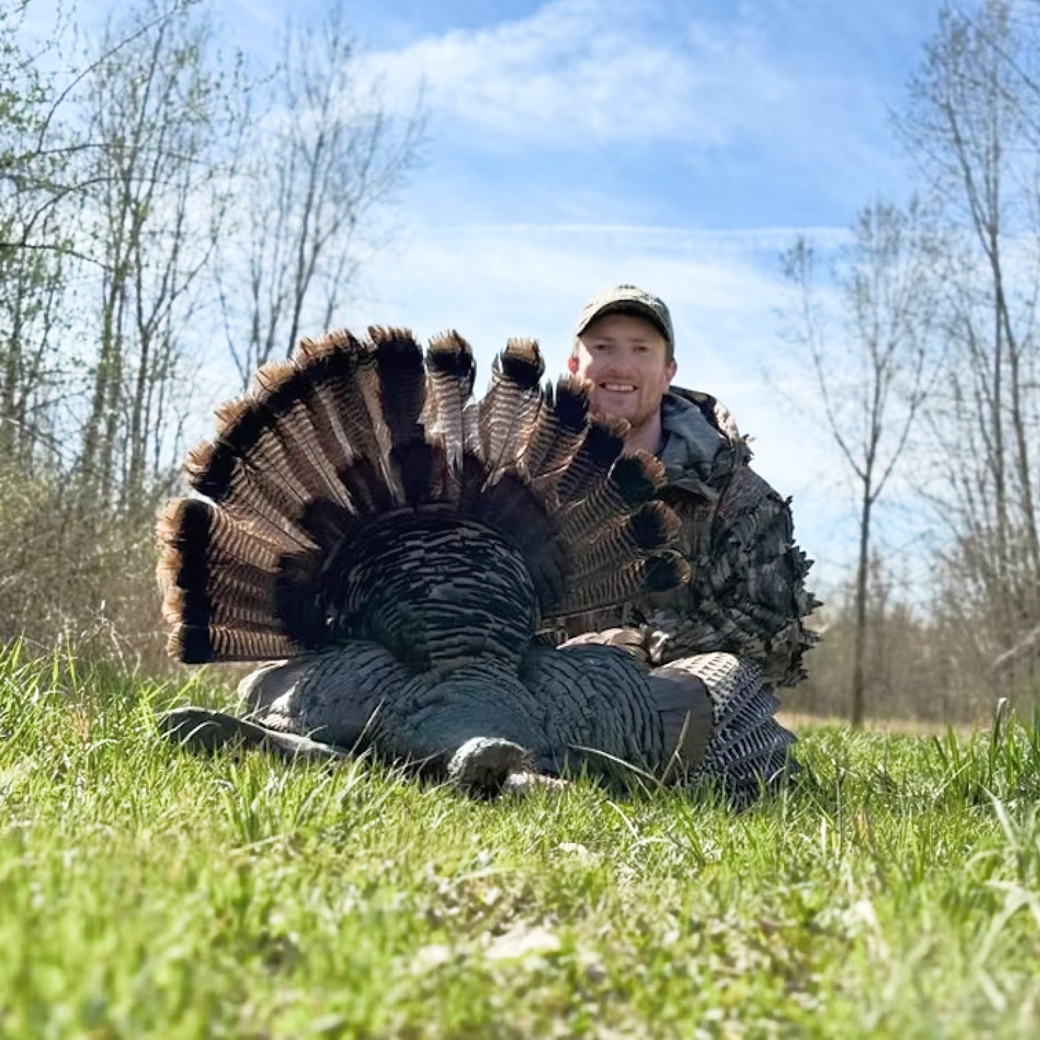 2 Person, 3 Day Eastern Turkey Hunt with Tent Camping in West Unity, OH